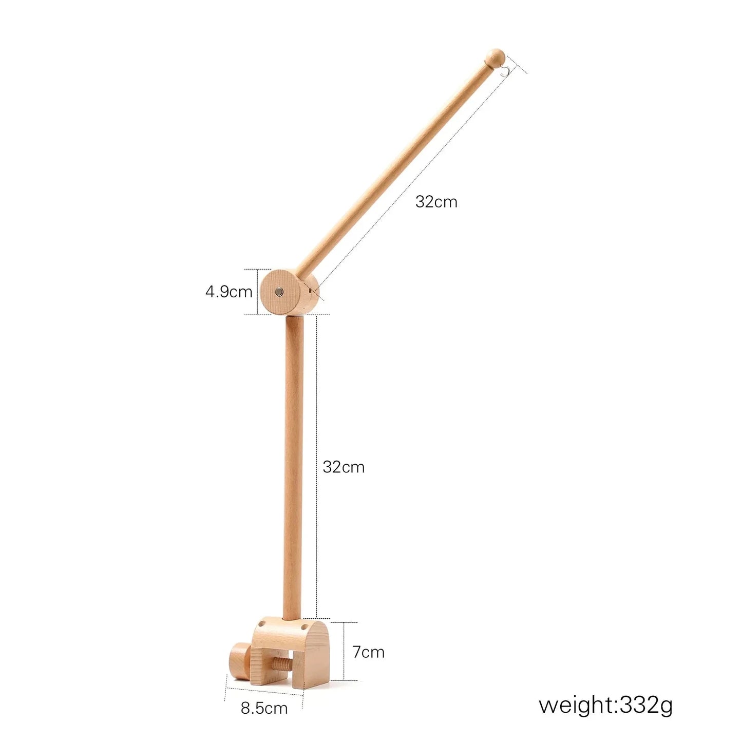 Revolving Music Box Baby Crib Soothing Toy