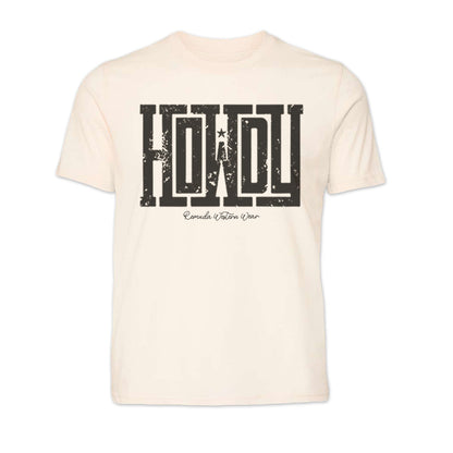Howdy - Adult Unisex Western Tee T-Shirt - Color Group 2