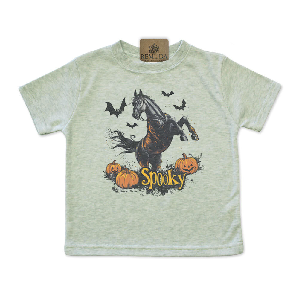 SPOOKY -  Infant Western Horse Halloween Tee